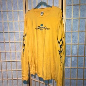 CORONA EXTRA YELLOW LONGSLEEVE (WITH SLEEVE PRINT)
